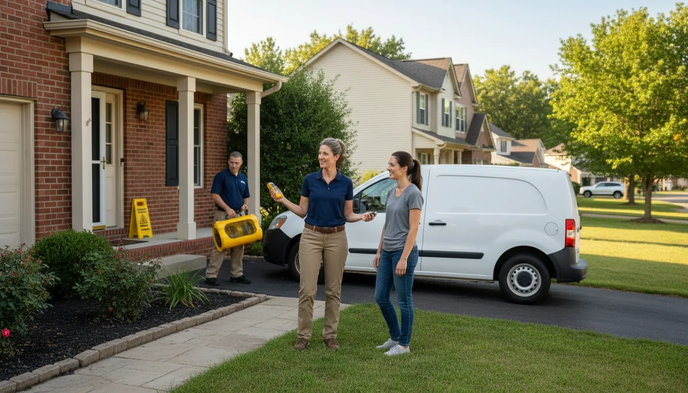 Water restoration image for Fire And Smoke Damage Restoration in Westfield, NC